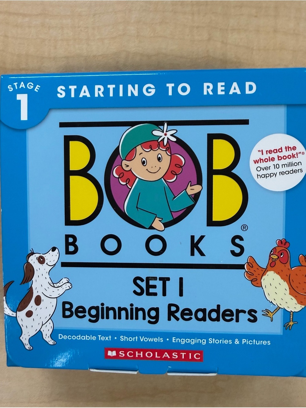 NEW BOB  Books Set 1 Beginning Readers - Blue Box